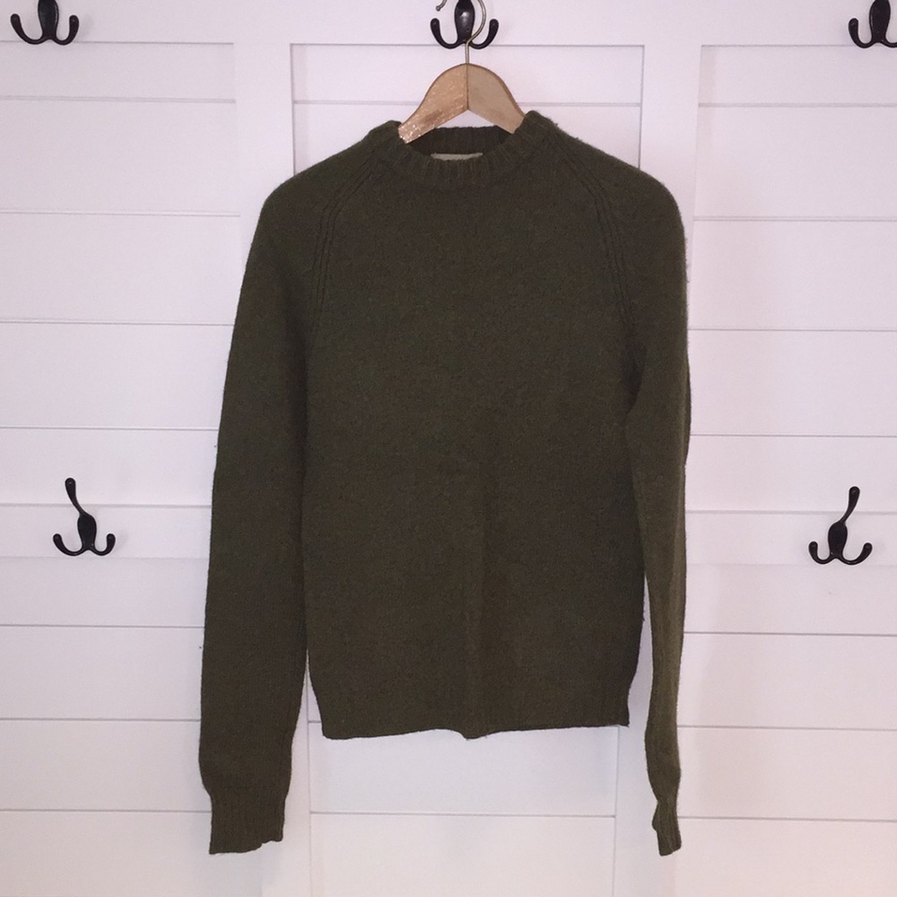 J. Crew wool knit crew sweater
